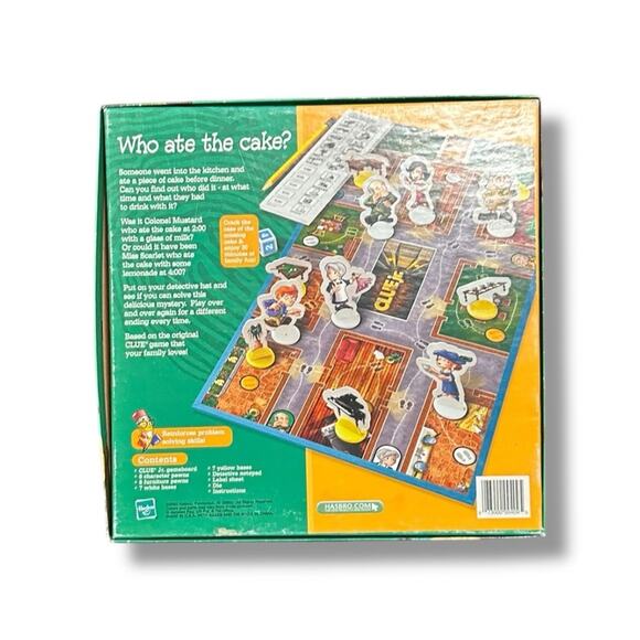 2003 Hasbro Clue Jr. Board Game - The Case of the Missing Cake - Picture 3 of 5